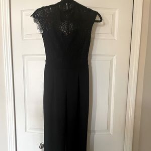 Express black dress jumpsuit size 0